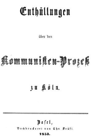 front cover of original pamphlet