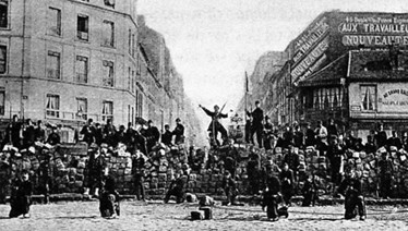 Barricades in Paris