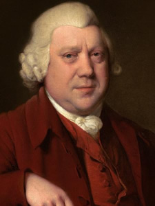 Retrato Sir Richard Arkwright