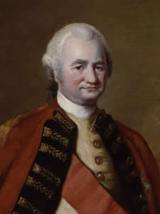 Retrato Robert Clive