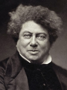 Retrato Alexandre Dumas