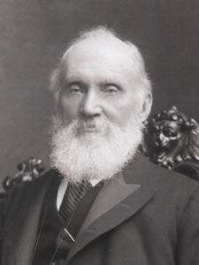 Imagem William Thomson, 1º barão Kelvin (também conhecido como Lorde Kelvin) - Por Unidentified creator. Smithsonian Institution from United States - Portrait of William Thomson, Baron Kelvin (1824-1907), Physicist, No restrictions, https://commons.wikimedia.org/w/index.php?curid=6866435