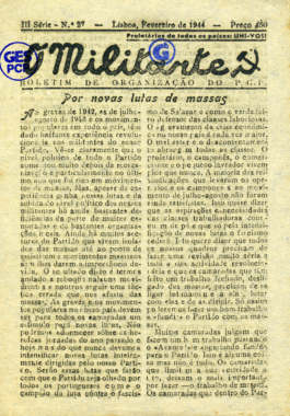 capa O Militante