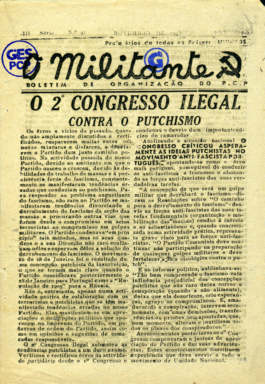 capa O Militante