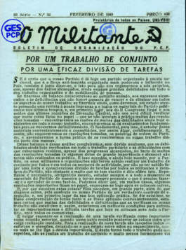 capa O Militante