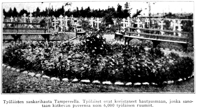 [Työläisten sankarihauta Tampereella]